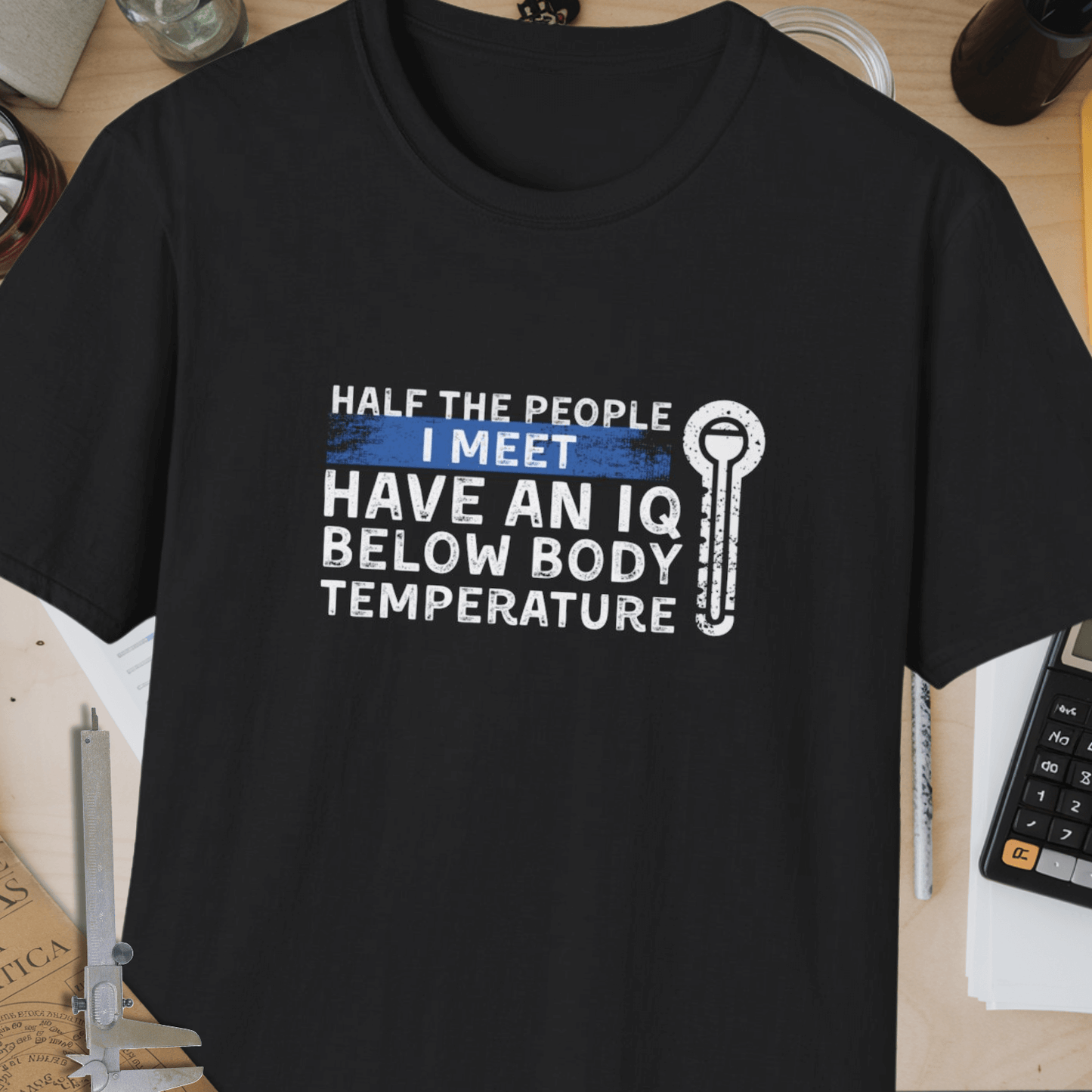 Body Temperature Unisex Softstyle T-Shirt