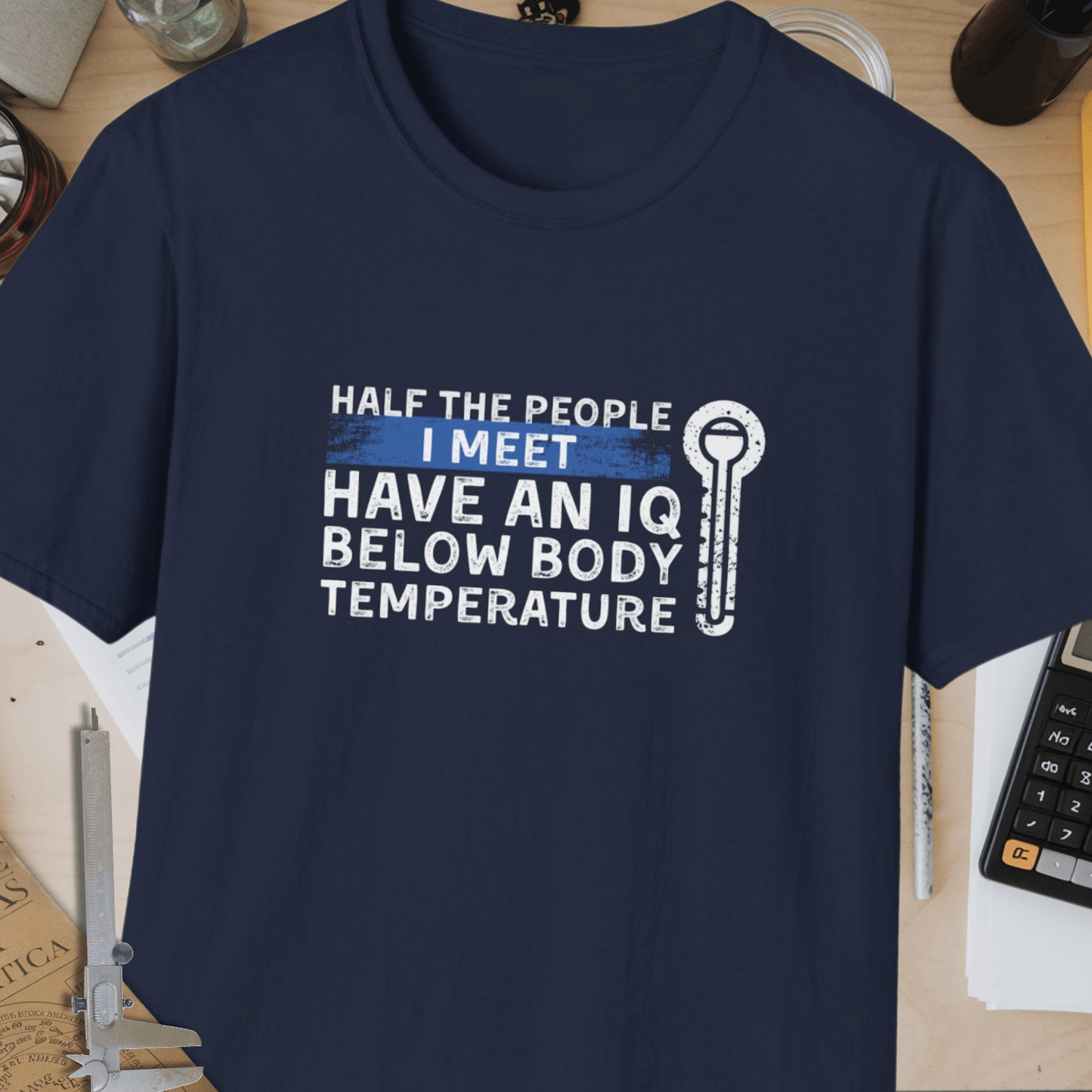 Body Temperature Unisex Softstyle T-Shirt