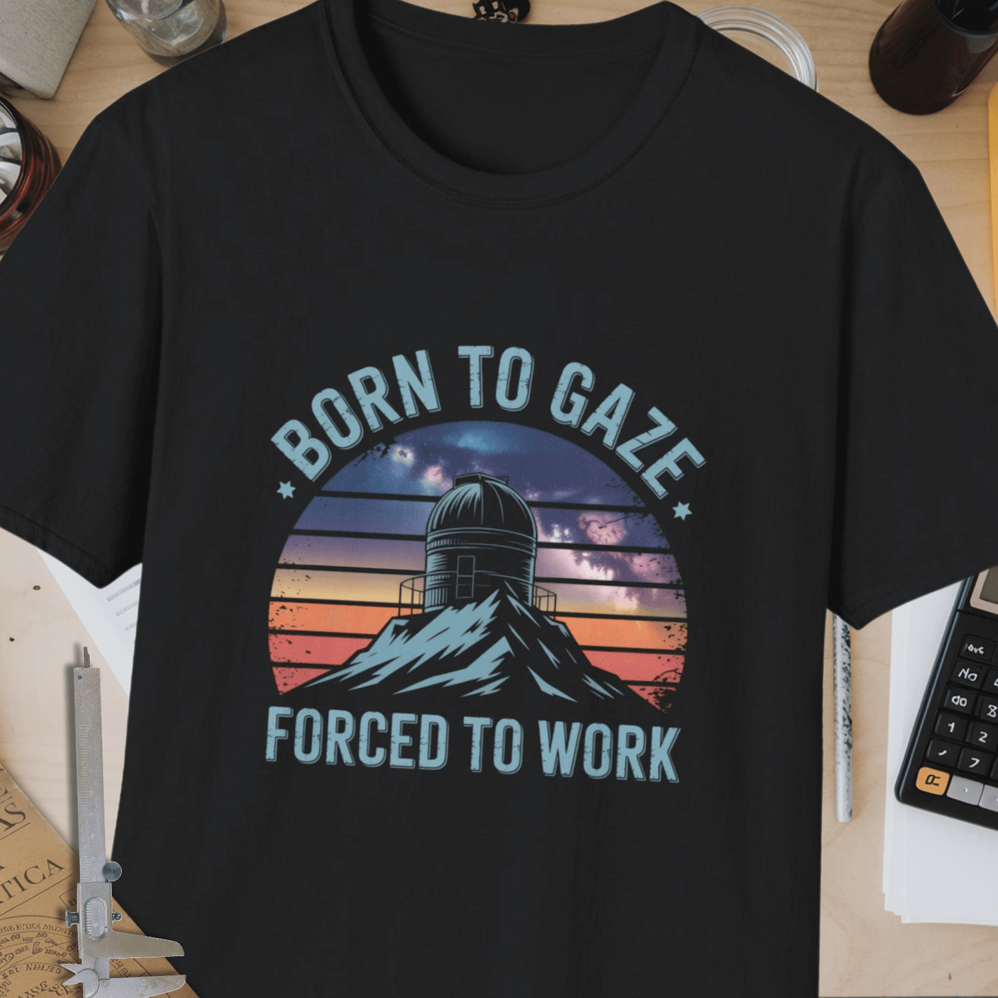 Born To Gaze Unisex Softstyle T-Shirt