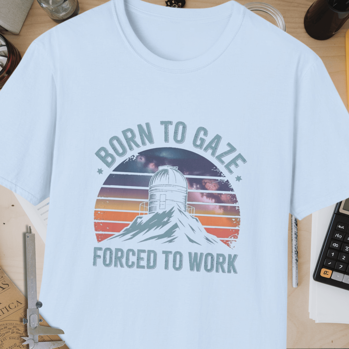 Born To Gaze Unisex Softstyle T-Shirt