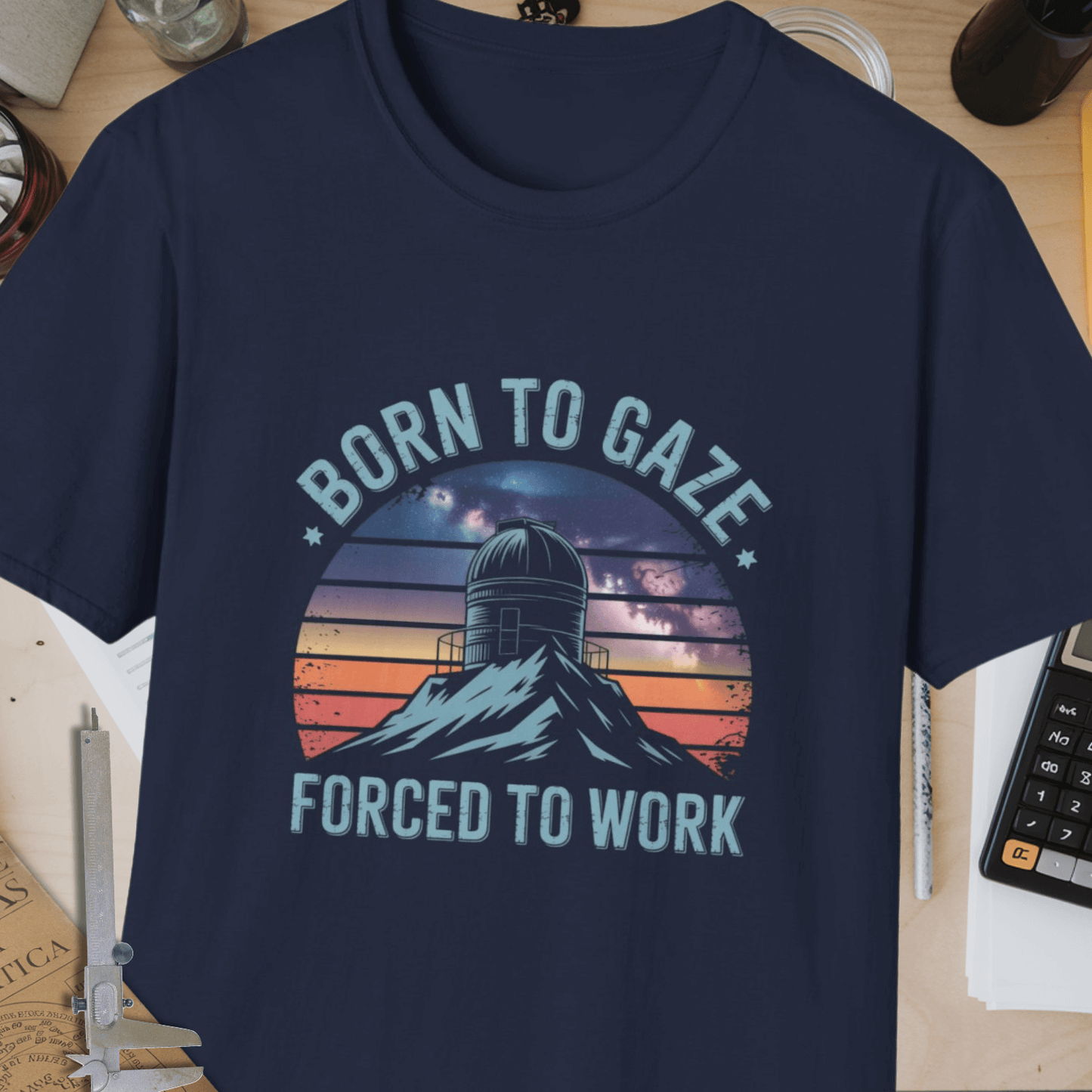 Born To Gaze Unisex Softstyle T-Shirt