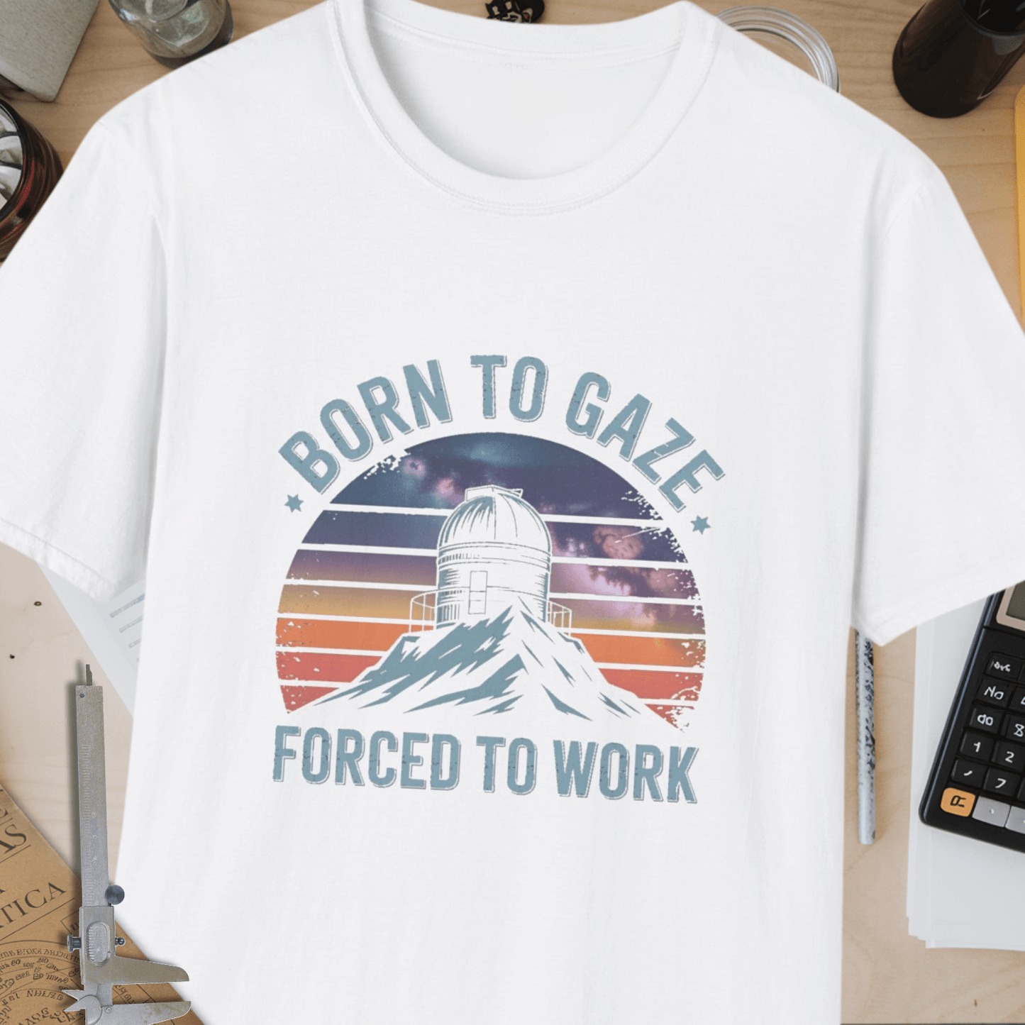 Born To Gaze Unisex Softstyle T-Shirt