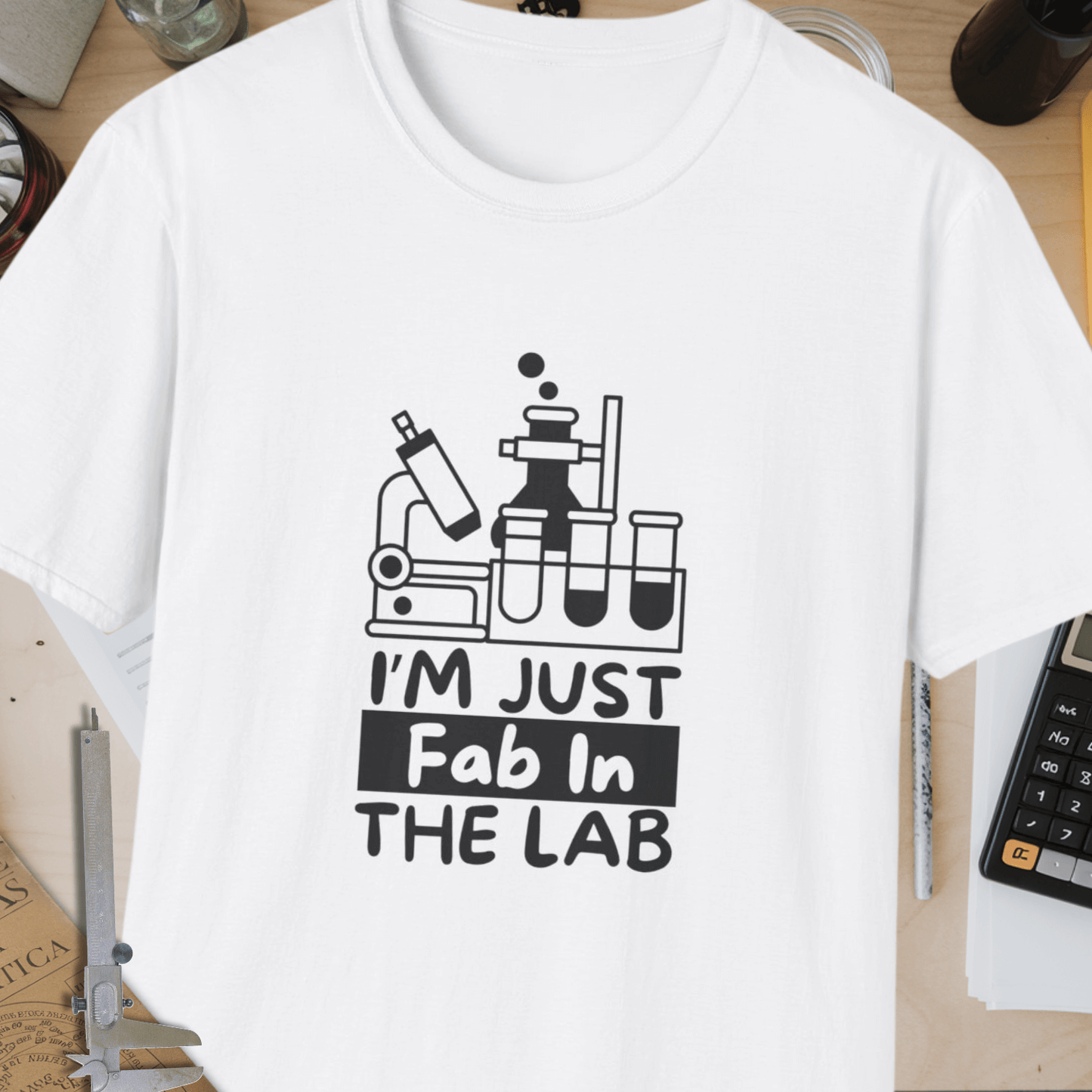 Fab In the Lab Unisex Softstyle T-Shirt