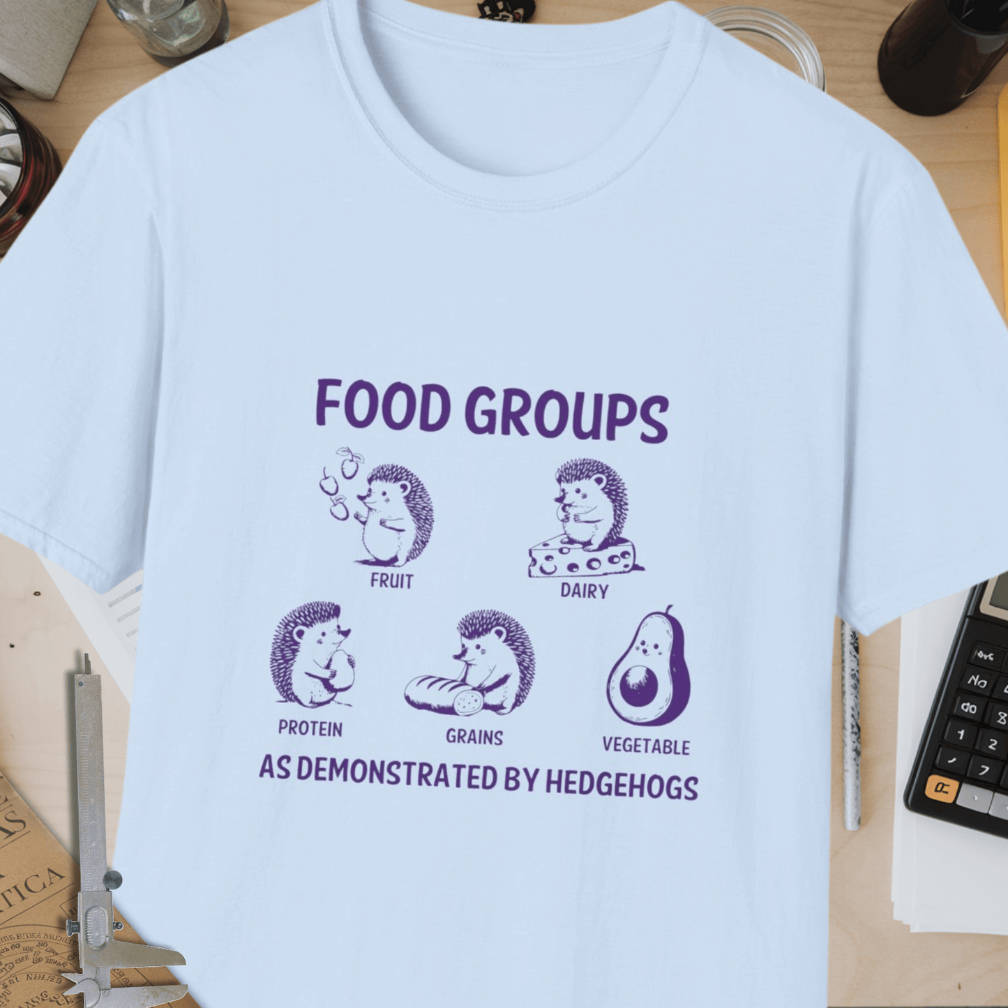 Food Groups Unisex Softstyle T-Shirt
