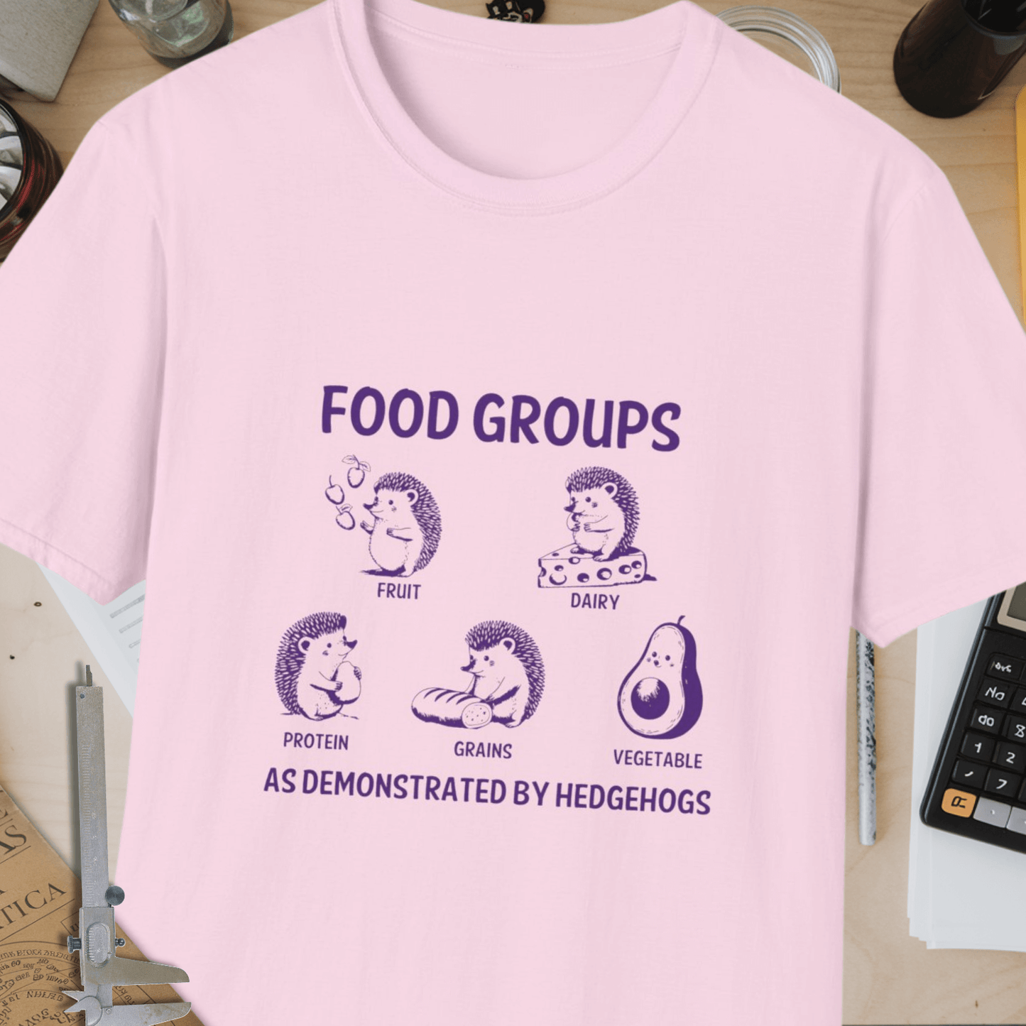 Food Groups Unisex Softstyle T-Shirt