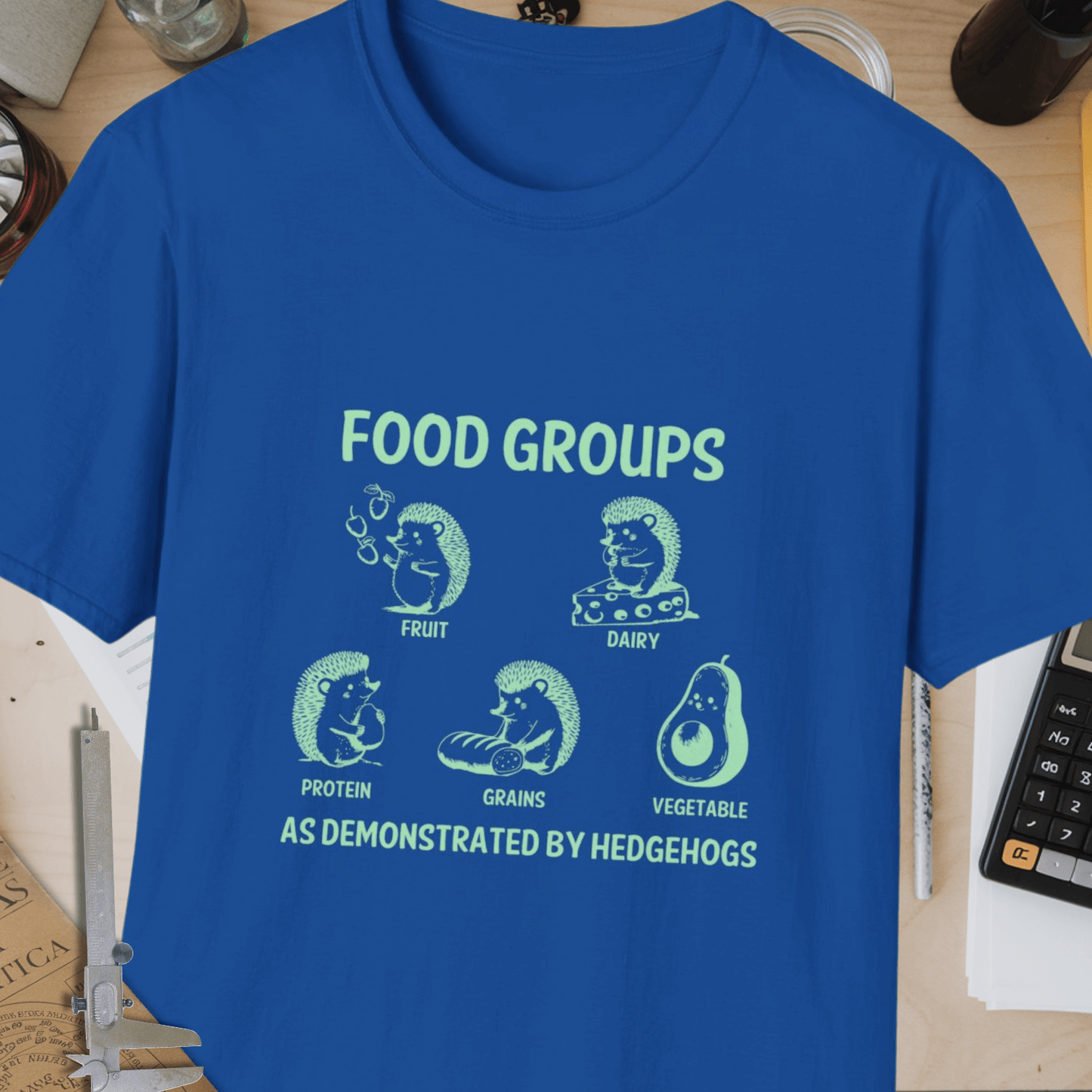 Food Groups Unisex Softstyle T-Shirt