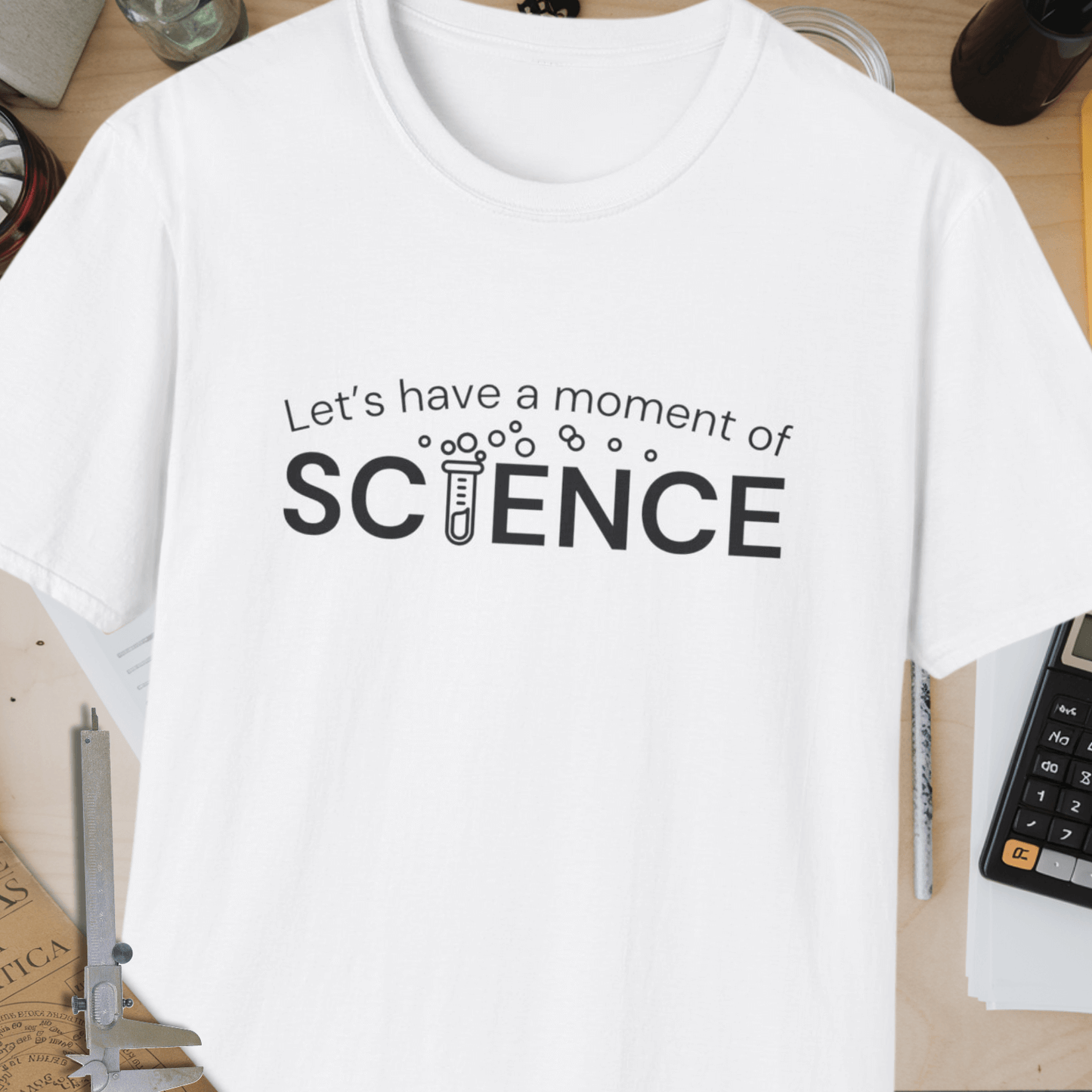 Moment Of Science Unisex Softstyle T-Shirt