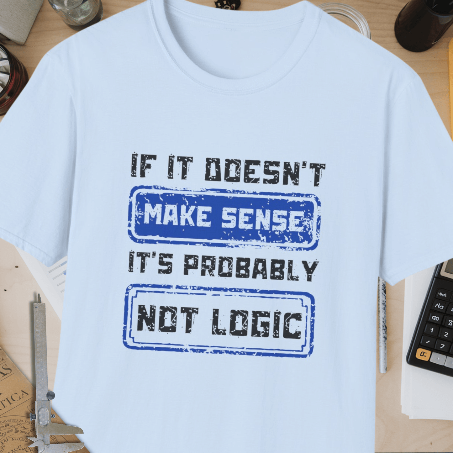 Not Logic Unisex Softstyle T-Shirt