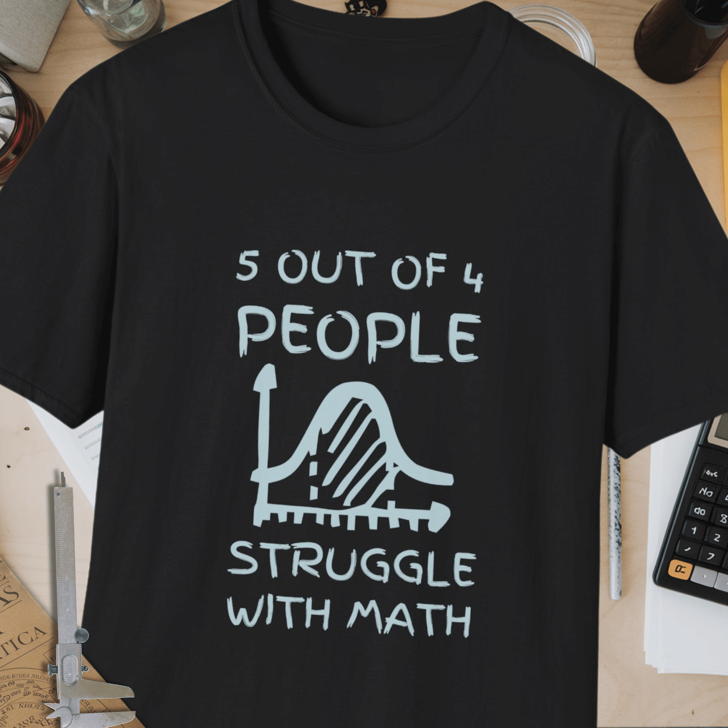 5 Out Of 4 Unisex Softstyle T-Shirt