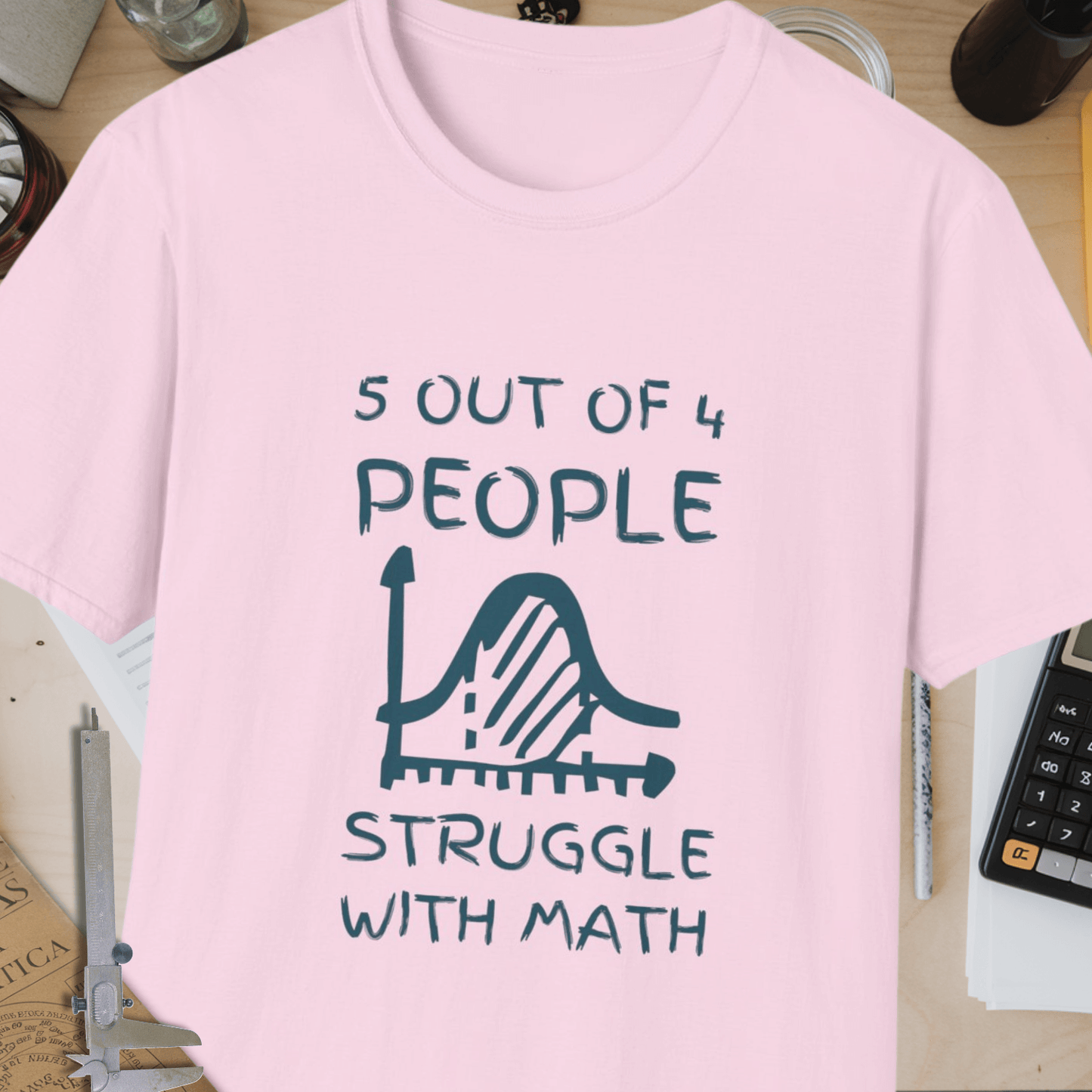 5 Out Of 4 Unisex Softstyle T-Shirt