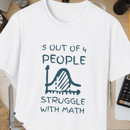 5 Out Of 4 Unisex Softstyle T-Shirt