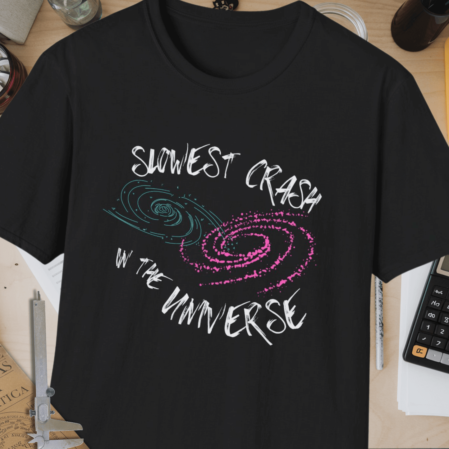 Slowest Crash Unisex Softstyle T-Shirt