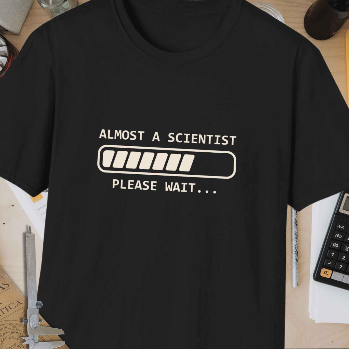 Almost A Scientist Unisex Softstyle T-Shirt