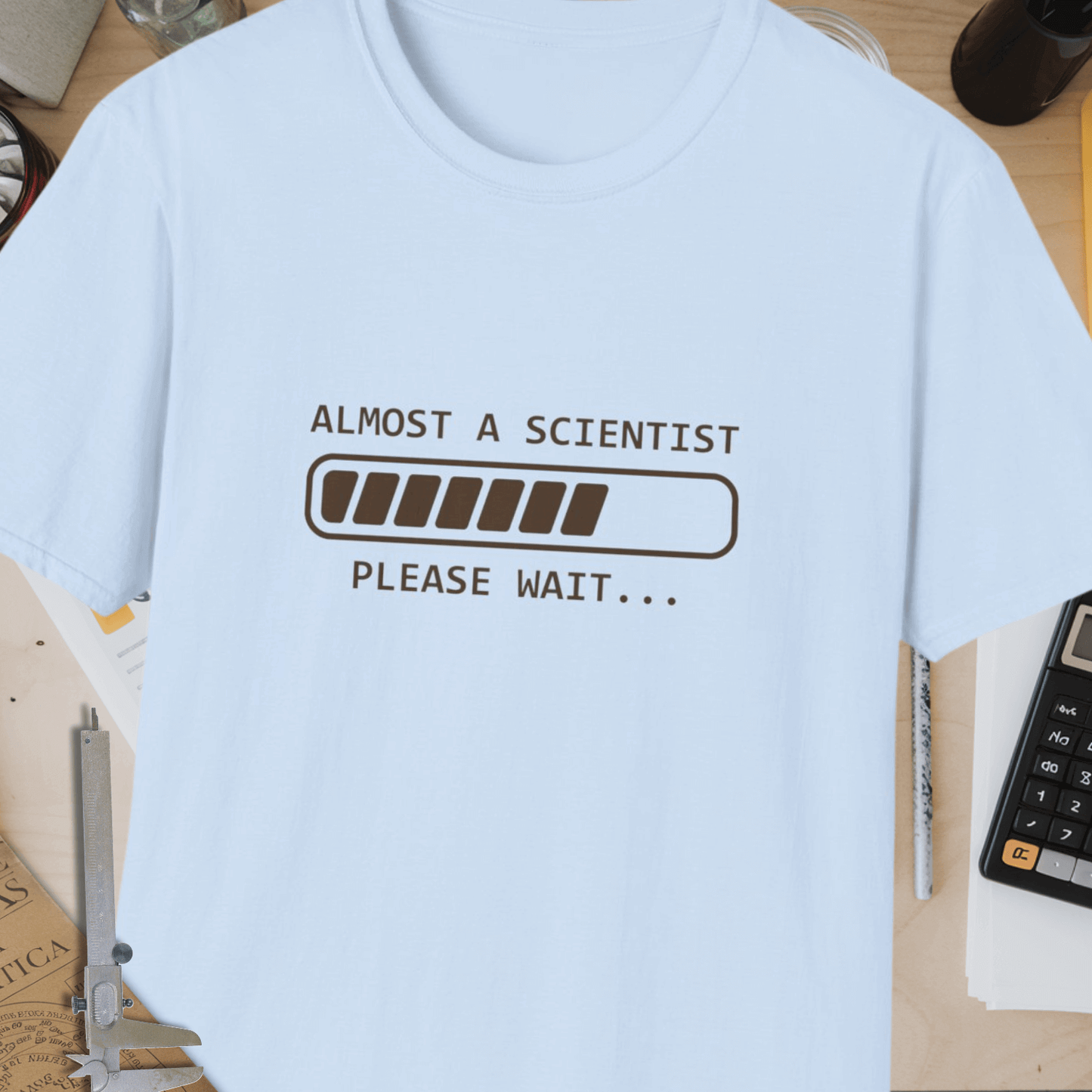 Almost A Scientist Unisex Softstyle T-Shirt