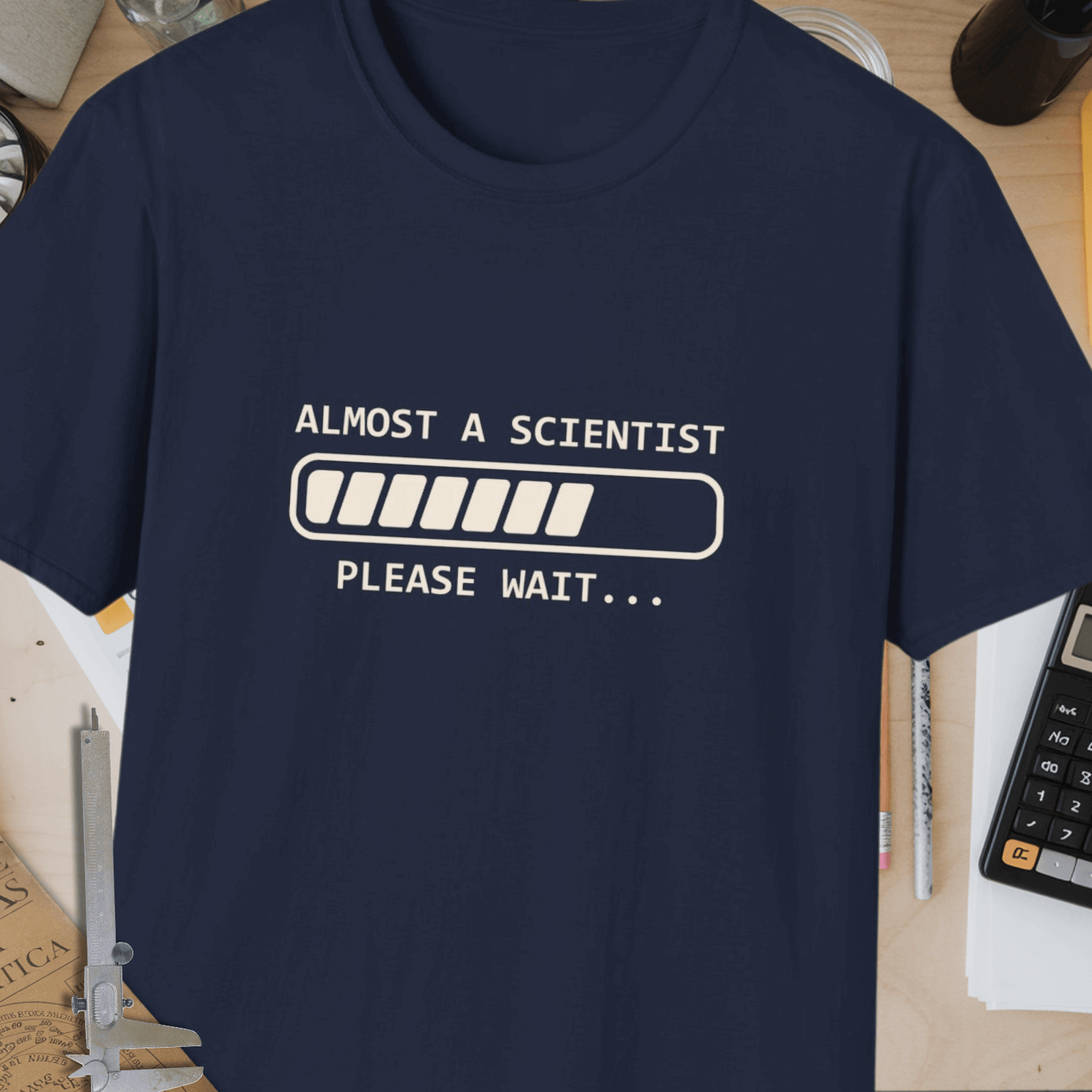 Almost A Scientist Unisex Softstyle T-Shirt