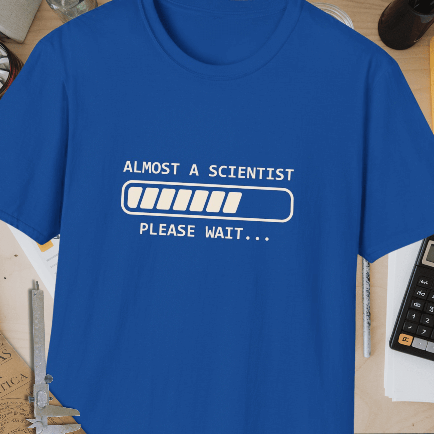 Almost A Scientist Unisex Softstyle T-Shirt