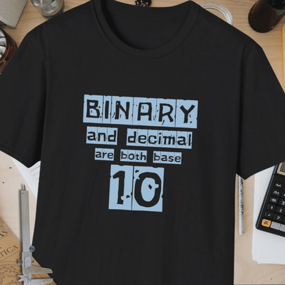 Binary and Decimal Unisex Softstyle T-Shirt