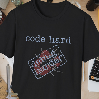 Code Hard Unisex Softstyle T-Shirt