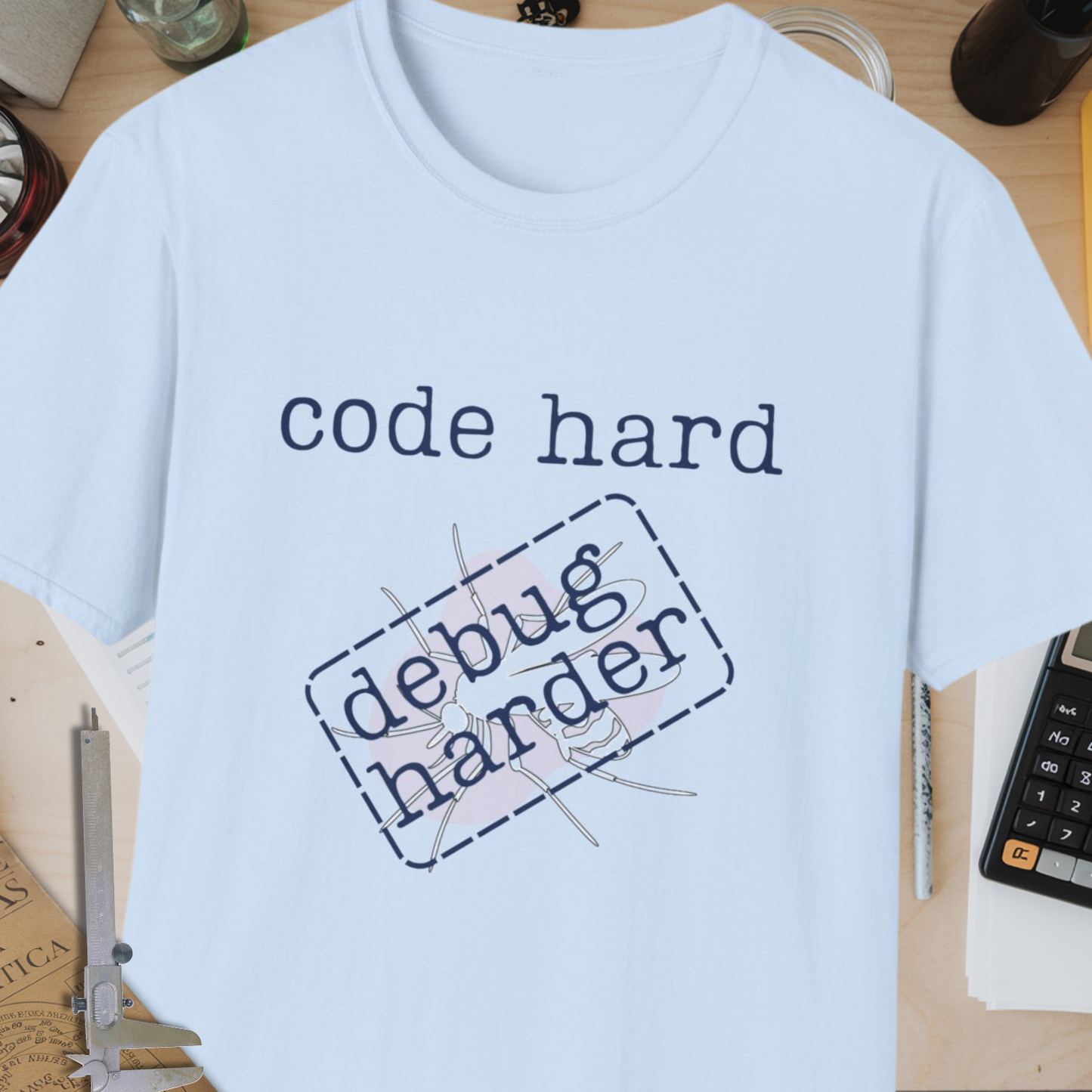 Code Hard Unisex Softstyle T-Shirt