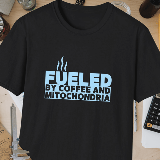 Coffee And Mitochondria Unisex Softstyle T-Shirt