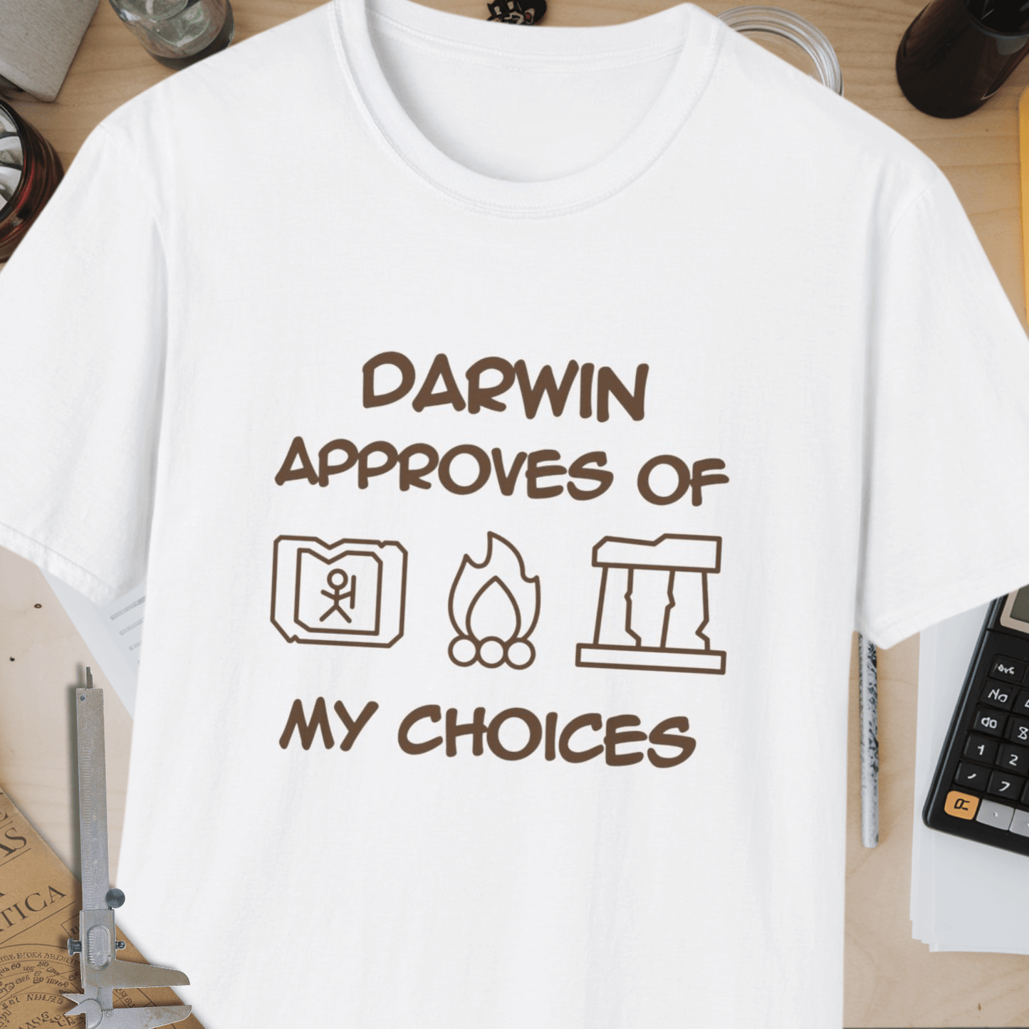 Darwin Approves Unisex Softstyle T-Shirt