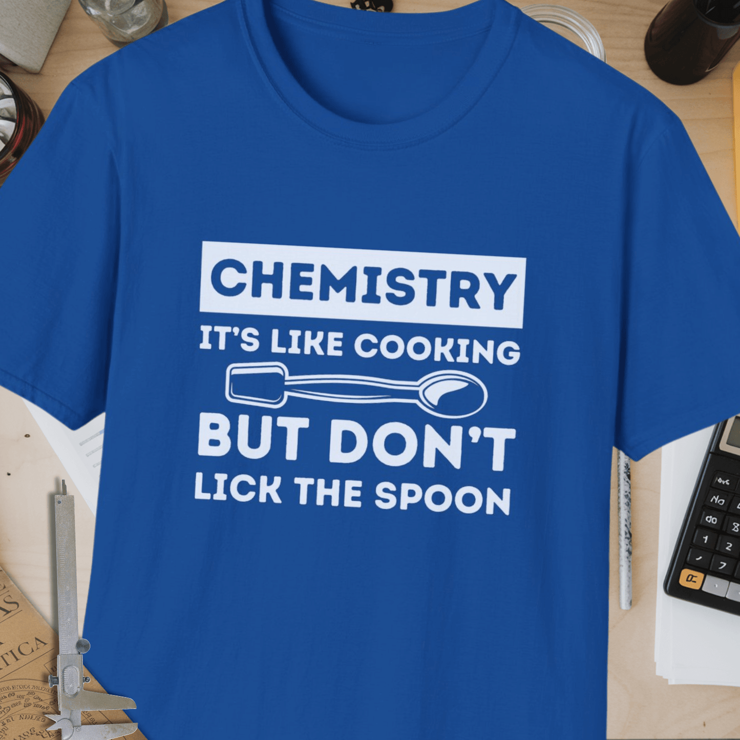 Don't Lick The Spoon Unisex Softstyle T-Shirt