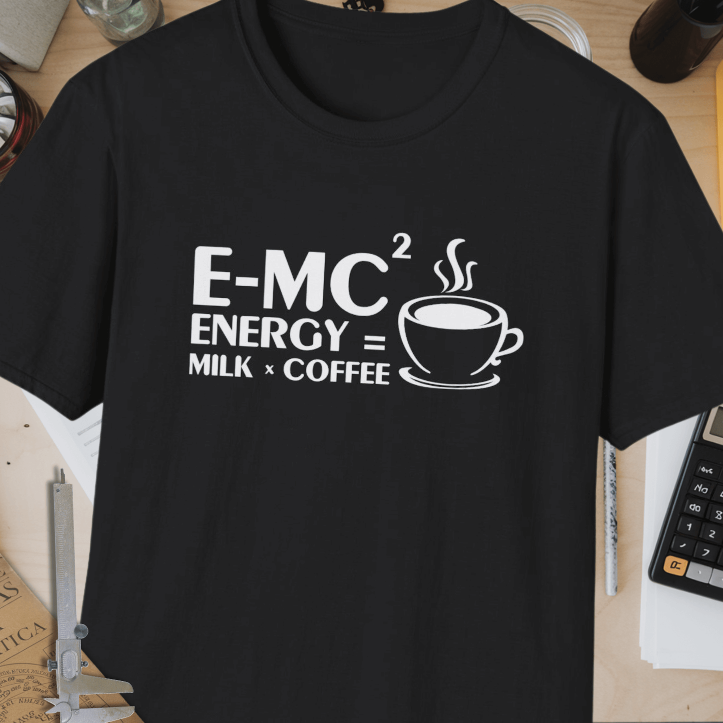 Energy Milk Coffee Unisex Softstyle T-Shirt