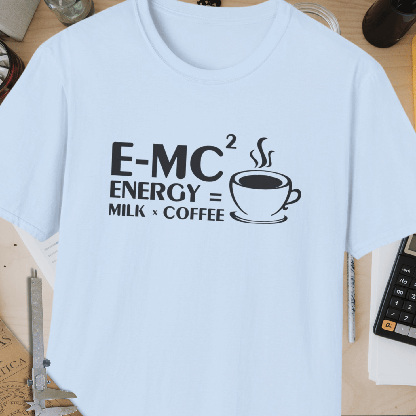 Energy Milk Coffee Unisex Softstyle T-Shirt