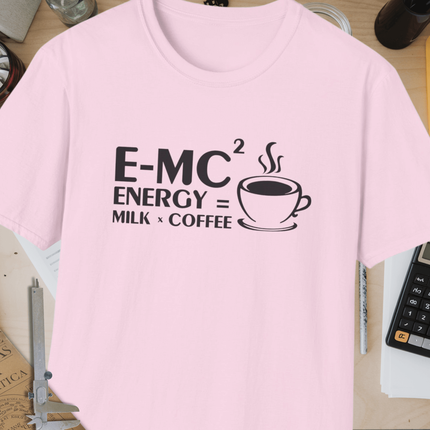 Energy Milk Coffee Unisex Softstyle T-Shirt