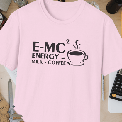 Energy Milk Coffee Unisex Softstyle T-Shirt