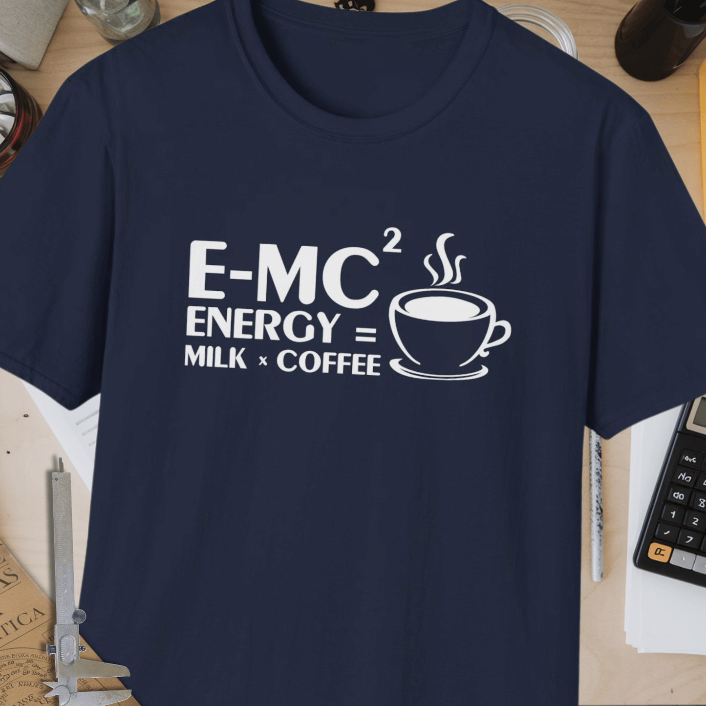 Energy Milk Coffee Unisex Softstyle T-Shirt