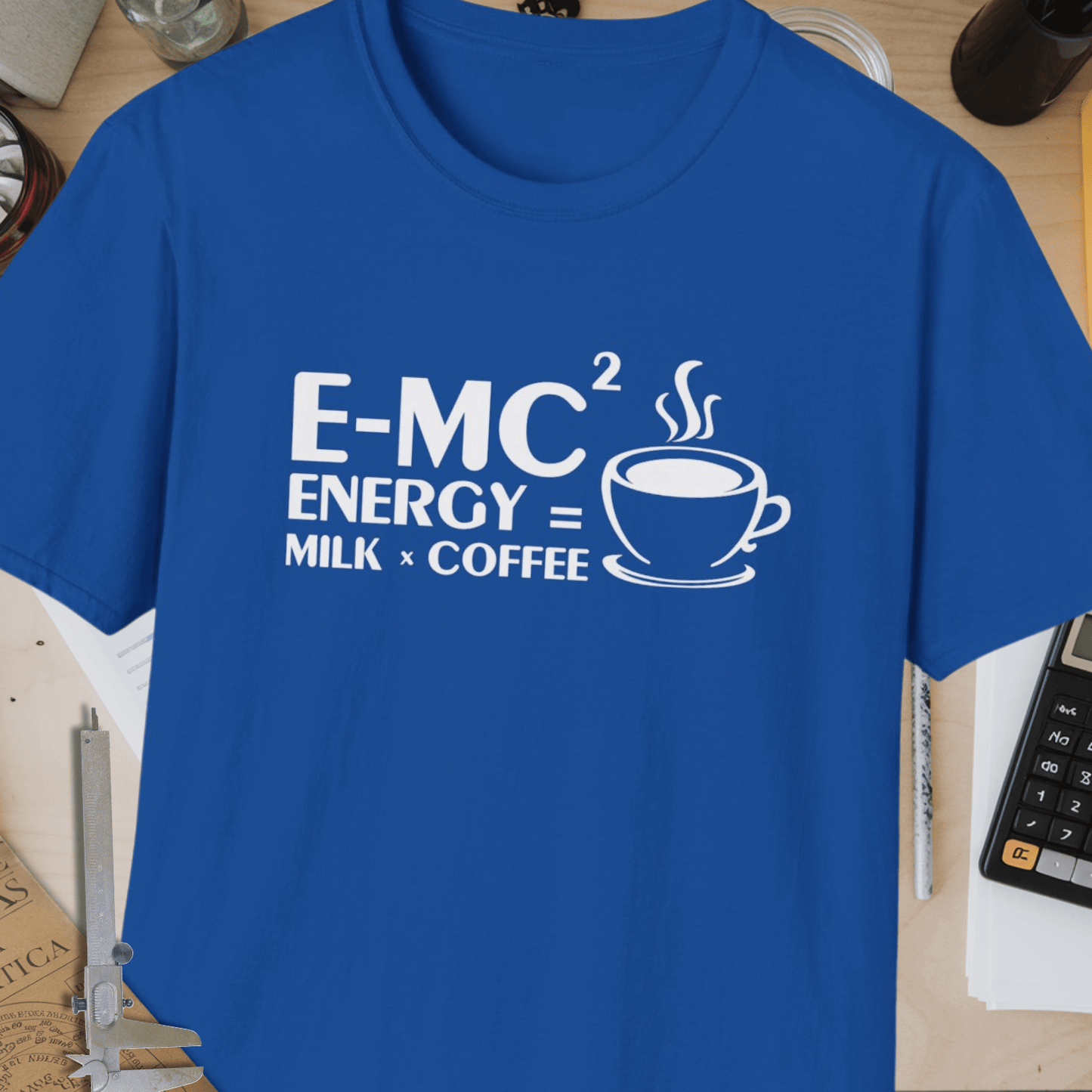 Energy Milk Coffee Unisex Softstyle T-Shirt