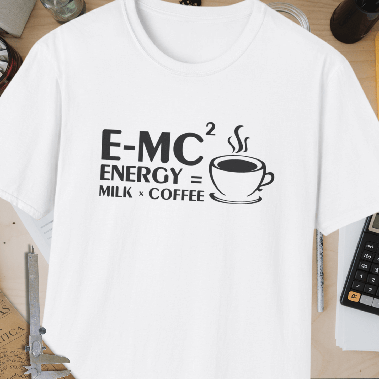 Energy Milk Coffee Unisex Softstyle T-Shirt