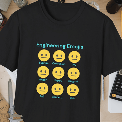 Engineering Emojis Unisex Softstyle T-Shirt