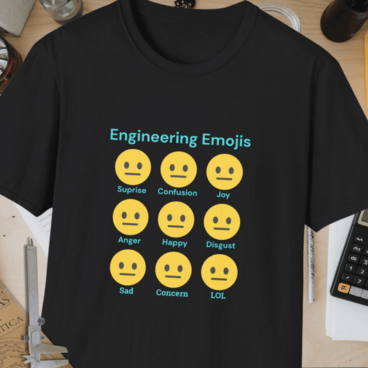 Engineering Emojis Unisex Softstyle T-Shirt