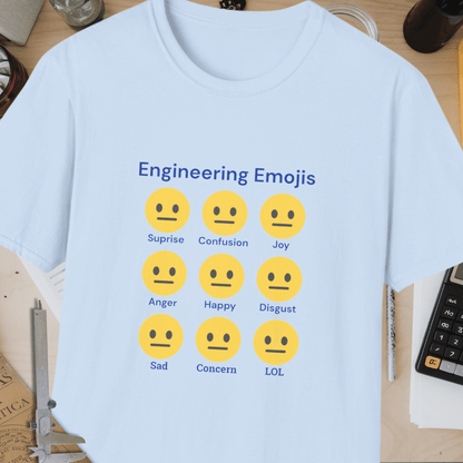 Engineering Emojis Unisex Softstyle T-Shirt