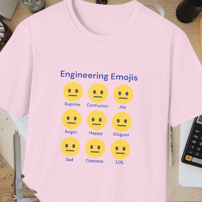 Engineering Emojis Unisex Softstyle T-Shirt
