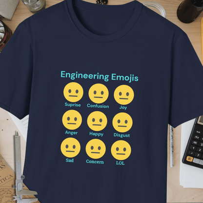 Engineering Emojis Unisex Softstyle T-Shirt