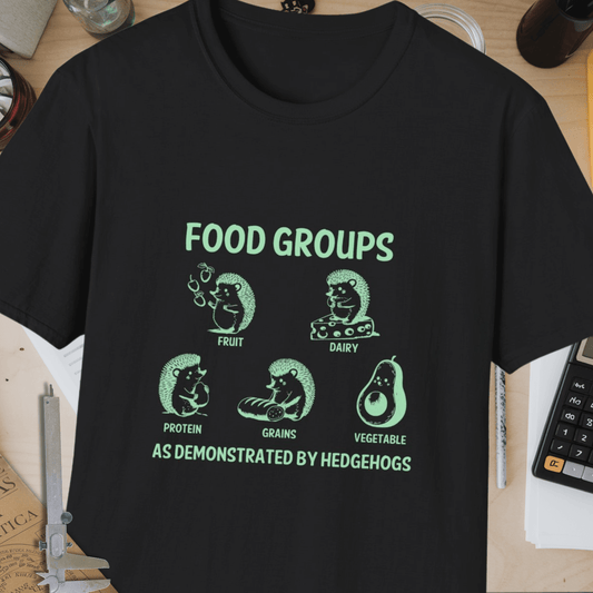 Food Groups Unisex Softstyle T-Shirt