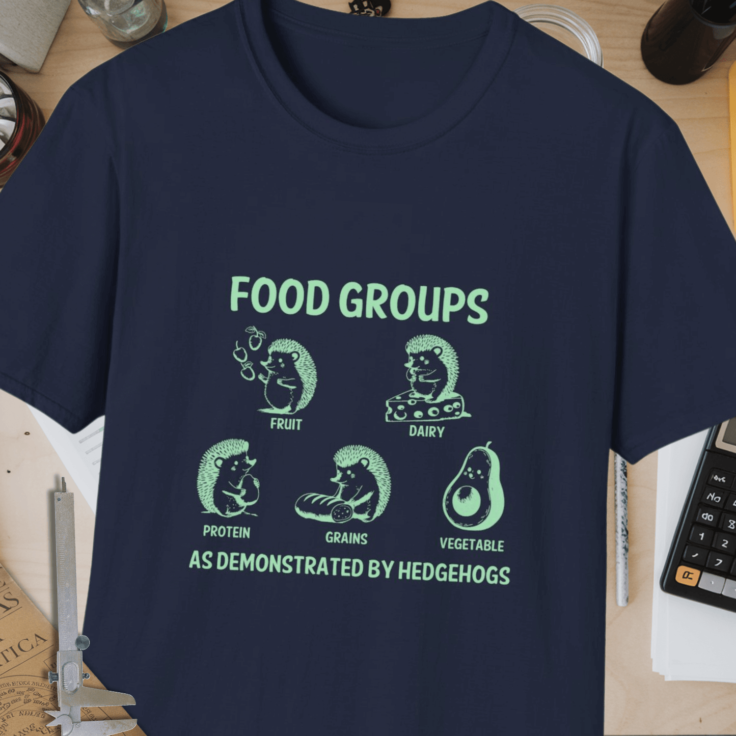 Food Groups Unisex Softstyle T-Shirt