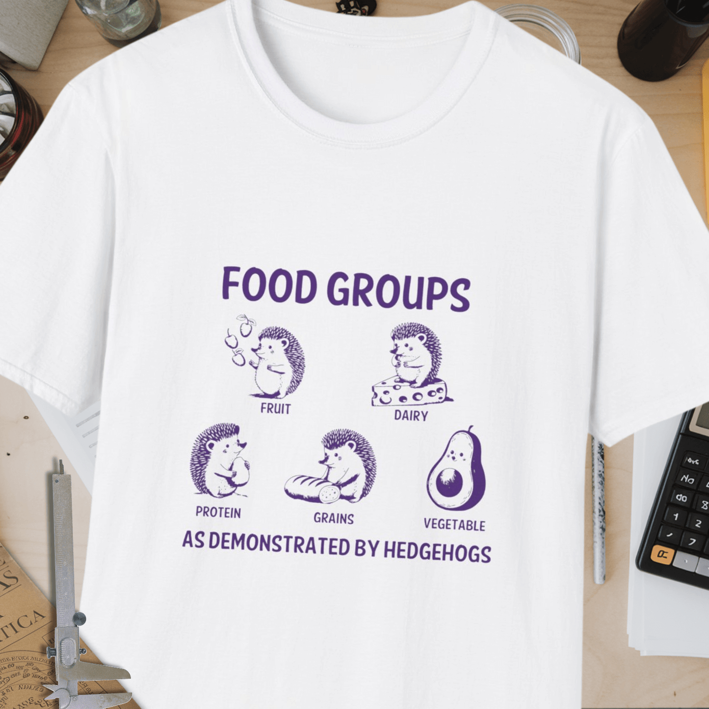 Food Groups Unisex Softstyle T-Shirt