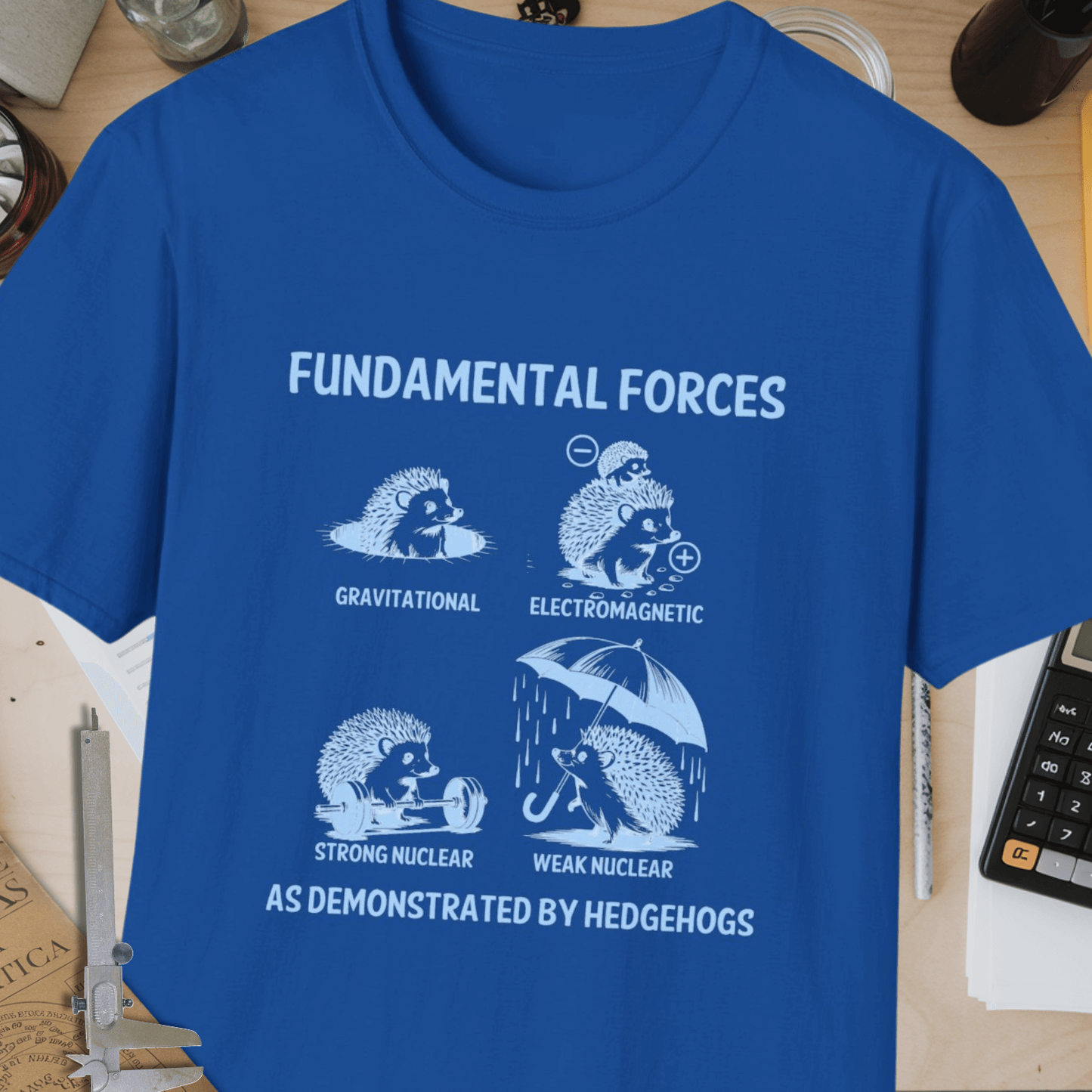 Fundamental Forces Unisex Softstyle T-Shirt