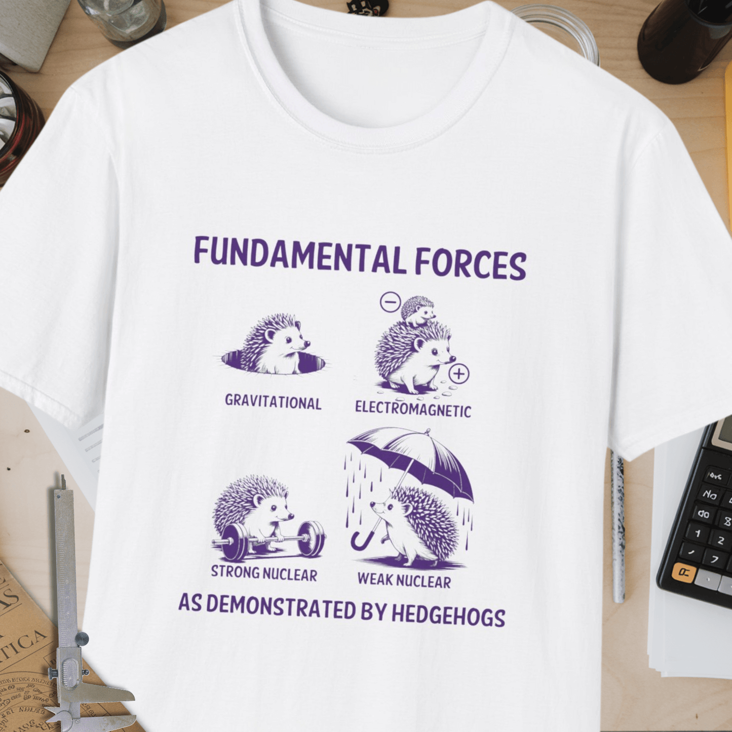 Fundamental Forces Unisex Softstyle T-Shirt