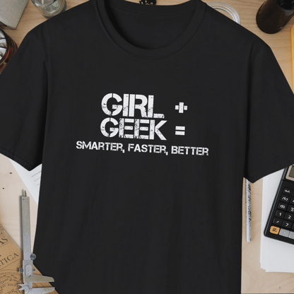 Girl + Geek Unisex Softstyle T-Shirt