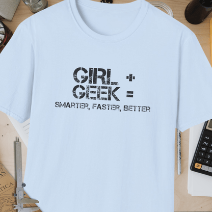 Girl + Geek Unisex Softstyle T-Shirt