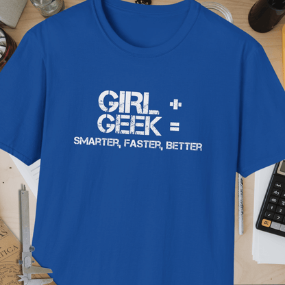 Girl + Geek Unisex Softstyle T-Shirt