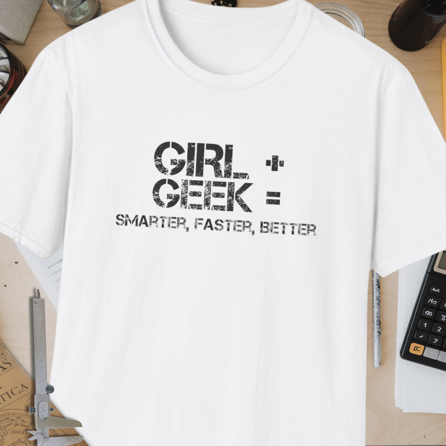 Girl + Geek Unisex Softstyle T-Shirt