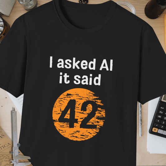 I Asked AI Unisex Softstyle T-Shirt