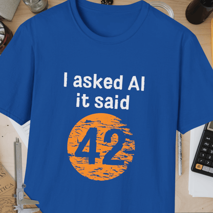 I Asked AI Unisex Softstyle T-Shirt