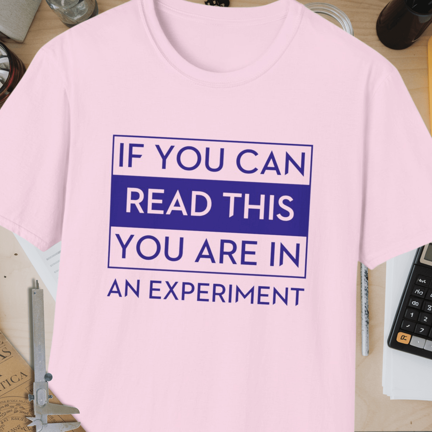 In An Experiment Unisex Softstyle T-Shirt